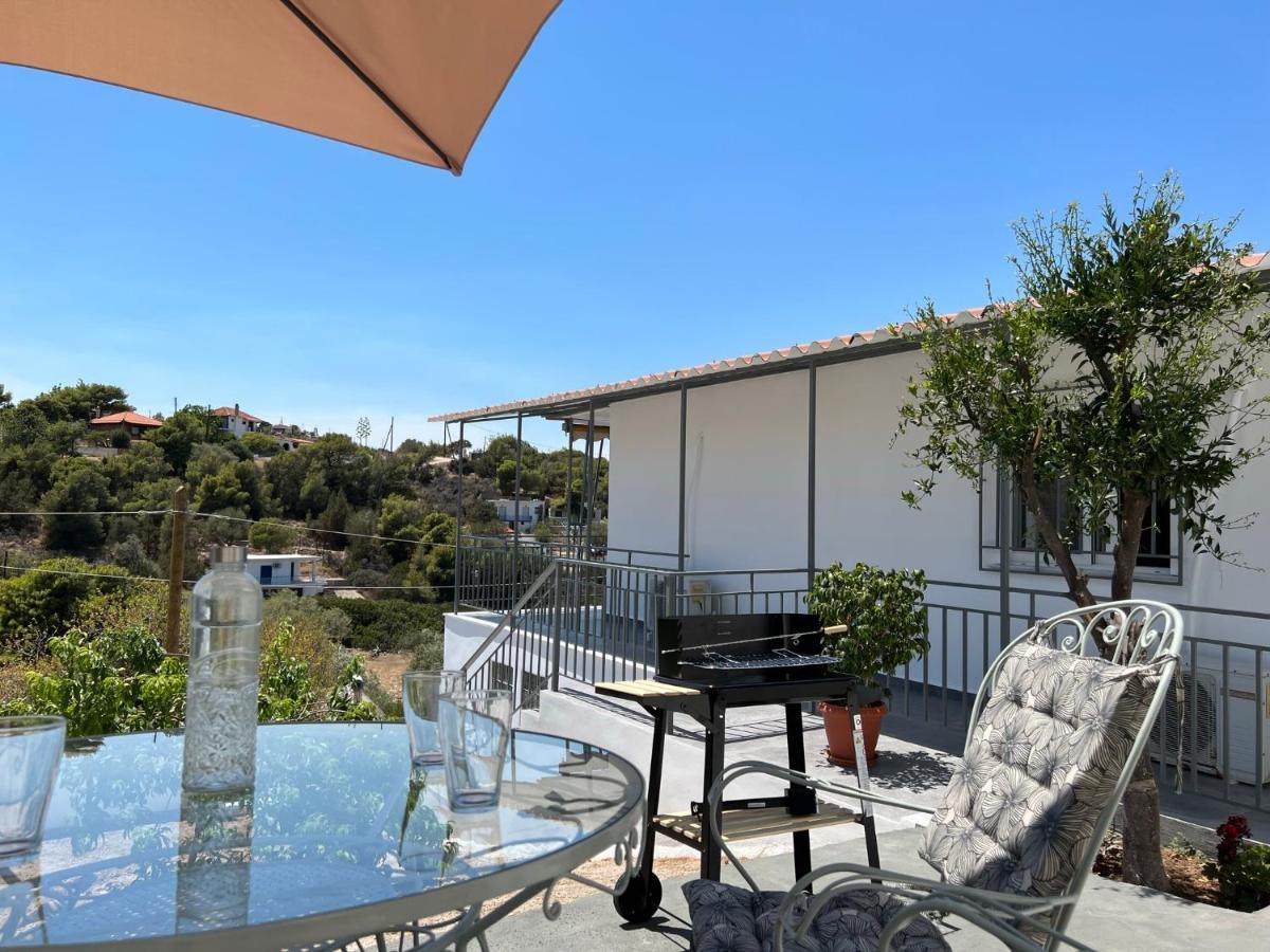 Oceanus Summer House Salamis Bagian luar foto