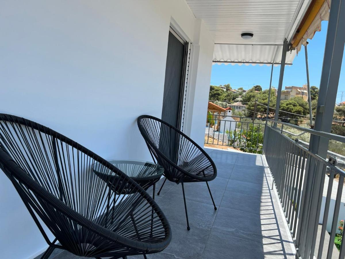 Oceanus Summer House Salamis Bagian luar foto