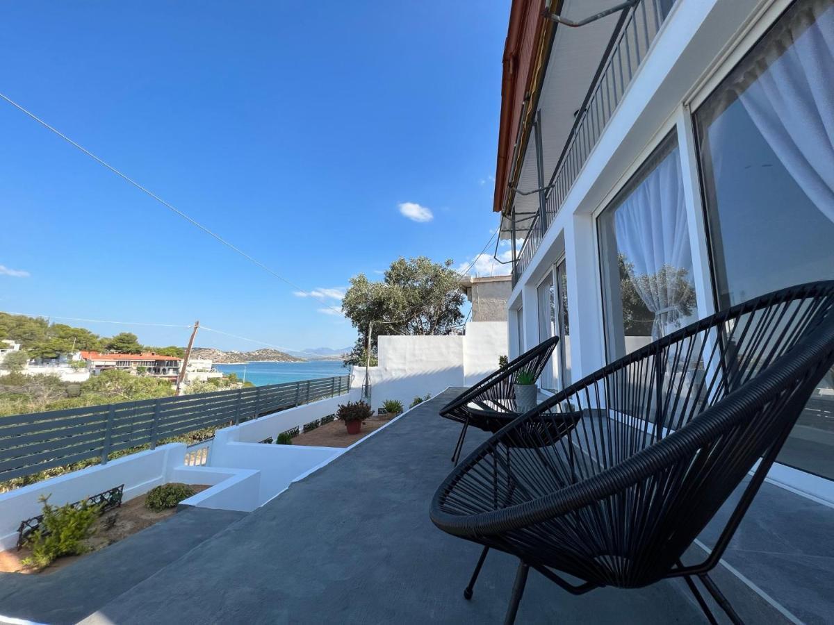 Oceanus Summer House Salamis Bagian luar foto