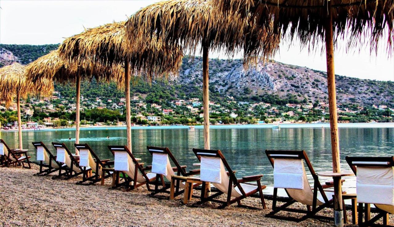 Oceanus Summer House Salamis Bagian luar foto