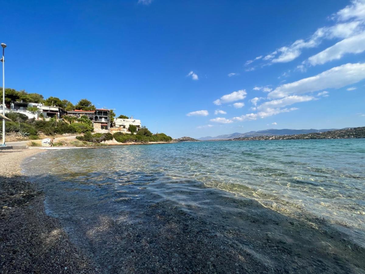Oceanus Summer House Salamis Bagian luar foto