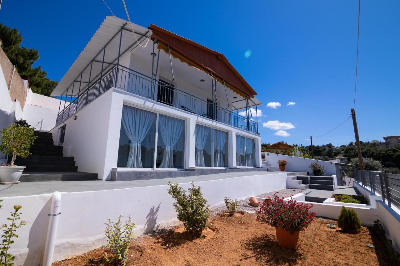 Oceanus Summer House Salamis Bagian luar foto